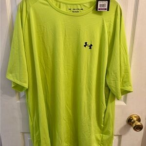 Under Armour Men's Bright Green Short Sleeve Tee